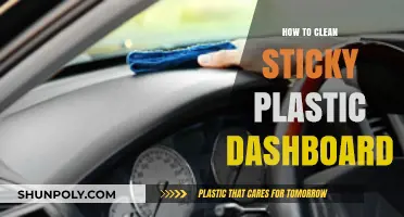 Effective Tips to Clean and Restore Your Sticky Plastic Dashboard
