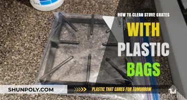 Easy Stove Grate Cleaning Hack Using Plastic Bags at Home