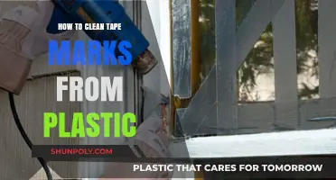 Effective Ways to Remove Tape Marks from Plastic Surfaces Easily