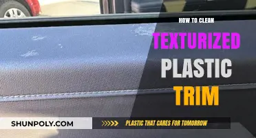 Effective Cleaning Tips for Texturized Plastic Trim Restoration