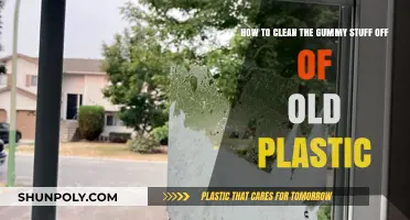 Effective Ways to Remove Sticky Residue from Old Plastic Surfaces
