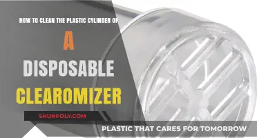 Easy Steps to Clean Your Disposable Clearomizer's Plastic Cylinder