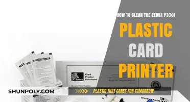 Efficiently Clean Your Zebra P330i Plastic Card Printer: A Step-by-Step Guide