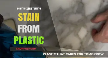 Effective Tips to Remove Tomato Stains from Plastic Surfaces Easily