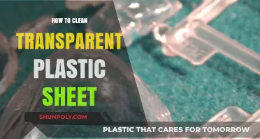 Effective Cleaning Tips for Crystal Clear Transparent Plastic Sheets