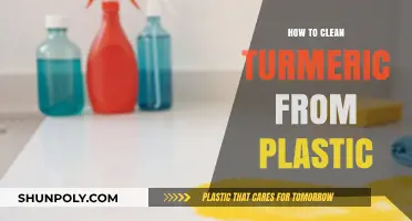 Effective Ways to Remove Turmeric Stains from Plastic Surfaces
