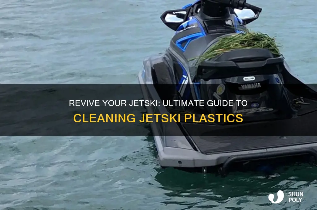 how to clean up jetski plastics