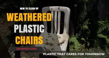 Revive Your Weathered Plastic Chairs: A Simple Cleaning Guide