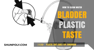 Remove Plastic Taste from Water Bladder: Easy Cleaning Tips