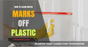 Effective Tips to Remove Water Marks from Plastic Surfaces Easily