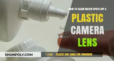 Effective Tips to Remove Water Spots from Plastic Camera Lenses