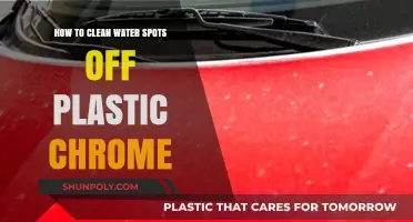 Effective Tips to Remove Water Spots from Plastic Chrome Surfaces