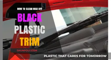 Effective Tips to Remove Wax from Black Plastic Trim Easily