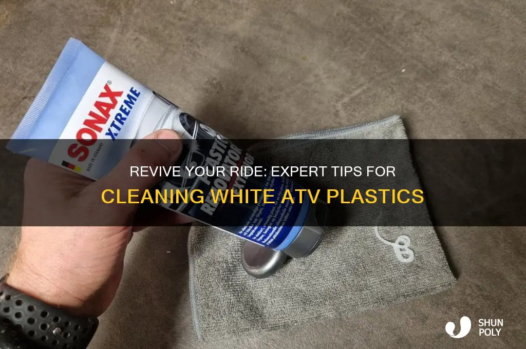 how to clean white atv plastics