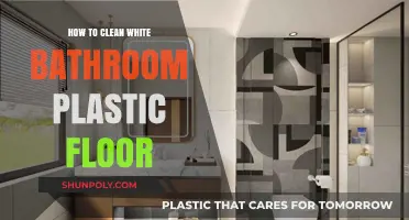 Effective Tips for Cleaning and Maintaining White Plastic Bathroom Floors