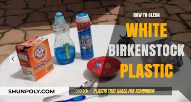 Easy Guide to Cleaning Your White Birkenstocks Plastic Footwear
