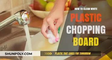 Effective Tips to Clean and Restore Your White Plastic Chopping Board