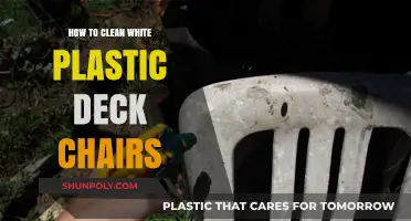 Revive Your White Plastic Deck Chairs: Simple Cleaning Tips for a Fresh Look