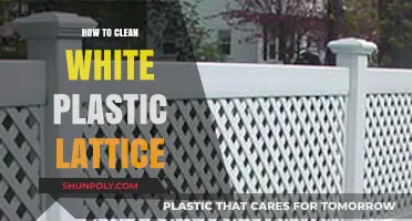 Revive Your White Plastic Lattice: Easy Cleaning Tips and Tricks