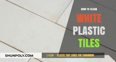 Easy Steps to Clean and Restore White Plastic Tiles