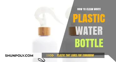 Effective Tips for Cleaning Your White Plastic Water Bottle Easily