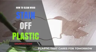 Effective Methods to Remove Wood Stain from Plastic Surfaces Easily