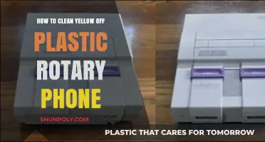 Restore Your Vintage Rotary Phone: Removing Yellow Stains from Plastic