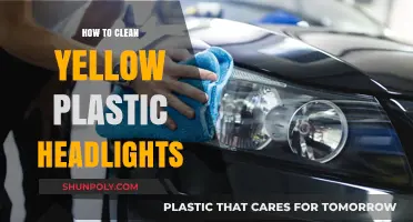 Restore Clarity: Easy Steps to Clean Yellow Plastic Headlights