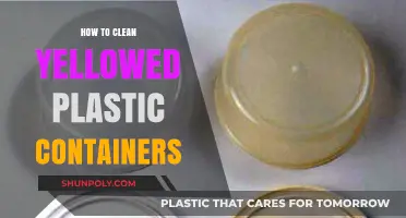 Cleaning Yellowed Plastic Containers: Tips and Tricks