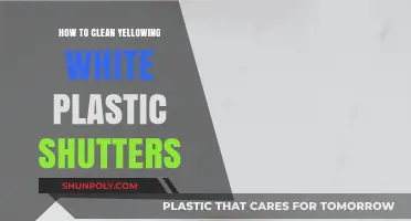 Restore Brightness: Effective Cleaning Tips for Yellowed White Plastic Shutters