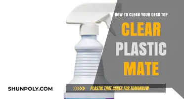 Effortless Tips for Cleaning Your Clear Plastic Desk Mat