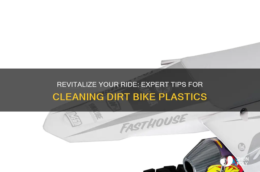 how to clean your dirt bike plastics