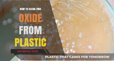 Effective Methods to Remove Zinc Oxide Residue from Plastic Surfaces