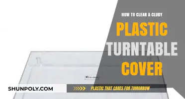 Clear the Haze: Easy Steps to Clean Your Plastic Turntable Cover