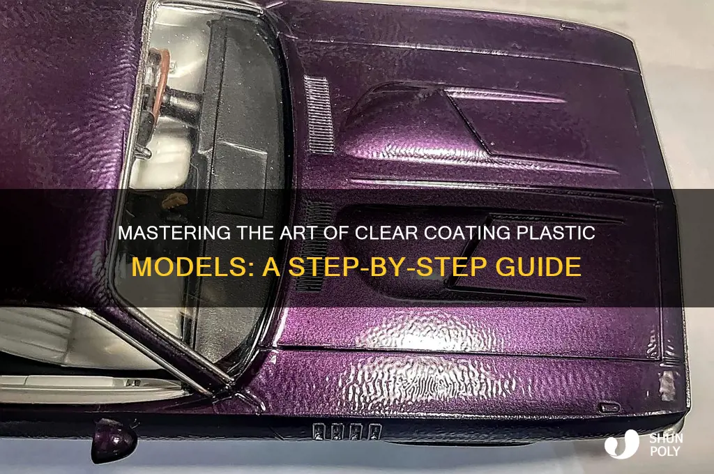 how to clear coat plastic models