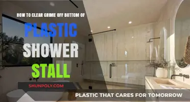 Effective Tips to Remove Grime from Plastic Shower Stall Bottoms