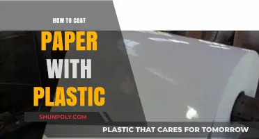Coating Paper with Plastic: A Step-by-Step Guide