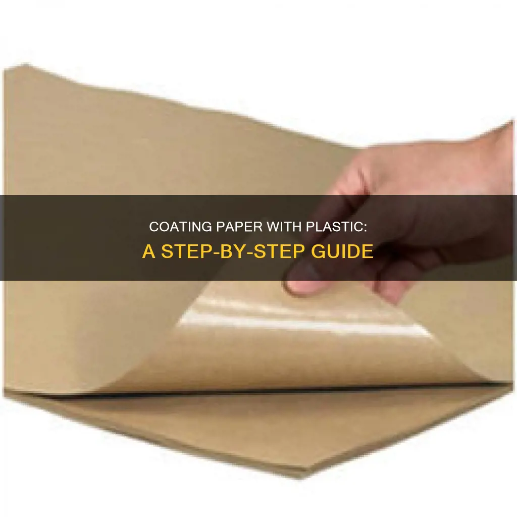 how to coat paper with plastic
