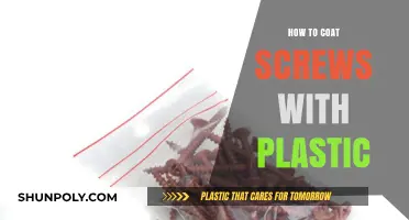 Coating Screws: Plastic Dip Method