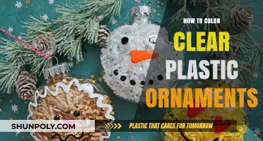 Creative Ways to Transform Clear Plastic Ornaments with Vibrant Colors