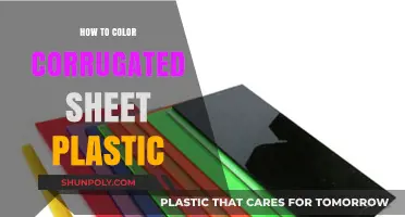 Coloring Corrugated Sheet Plastic: A Simple Guide
