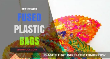 Creative Crafting: Coloring Fused Plastic Bags for Eco-Friendly Art
