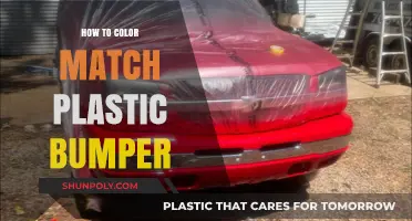 The Perfect Match: Color Matching Plastic Bumpers
