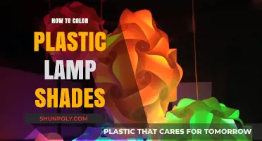 Customizing Plastic Lamp Shades: A Colorful Guide