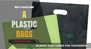 Creative Stamping Techniques: Coloring Plastic Bags with Ease