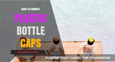 Creative Ways to Connect Plastic Bottle Caps for DIY Projects