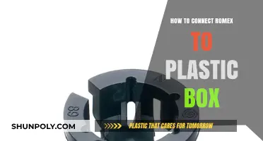 Connecting Romex to Plastic Box: Easy Steps to Success