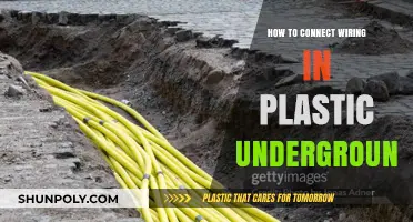 Underground Plastic Wiring: The Safe Connection Guide