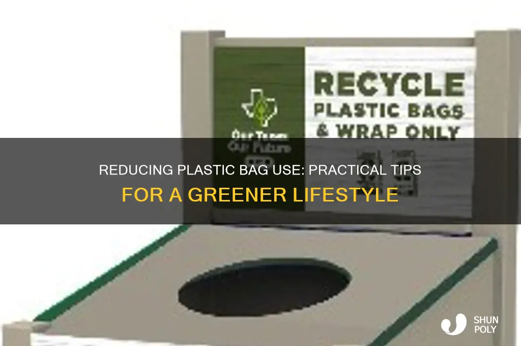 how to control the use of plastic bags