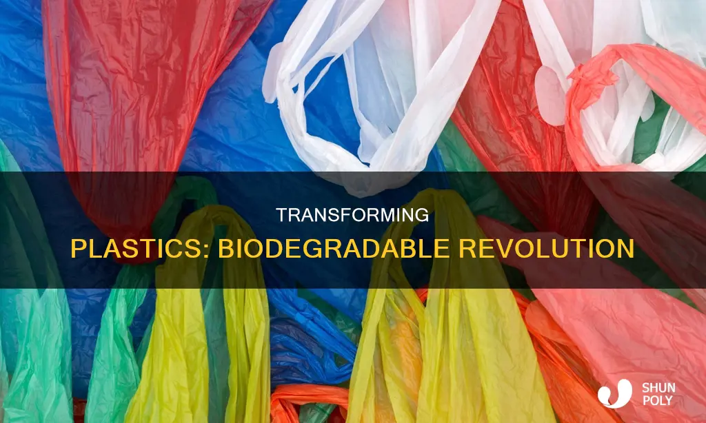 how to convert plastic into biodegradable plastic